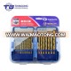 TG Tools HSS M2 fully ground 19pcs DIN338 drill bit set